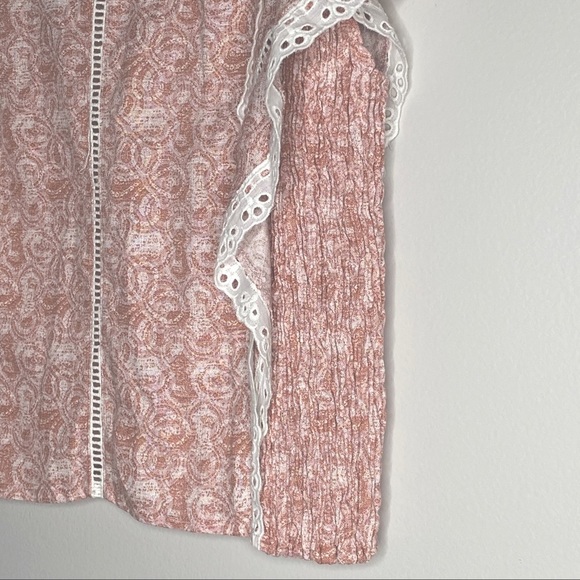 NWT Anthropologie MISA Fantine Ruffled Lace Top XL - Picture 5 of 12